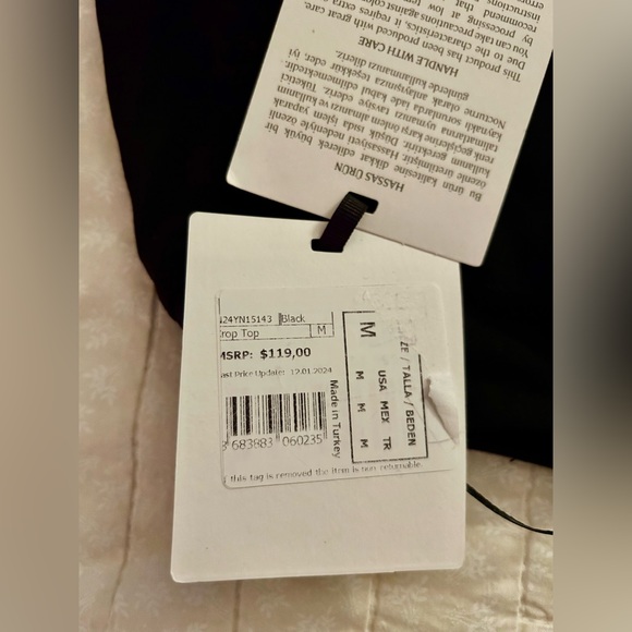 Nocturne Crop Top - Size M - Picture 3 of 7